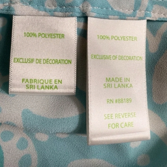 Lilly Pulitzer Marilina Tunic Neon Multicolor Flowy Drawstring Top Size XXS - Picture 8 of 9